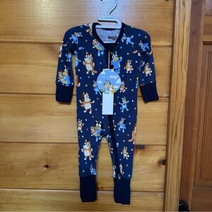 Little Sleepies Bluey zippy